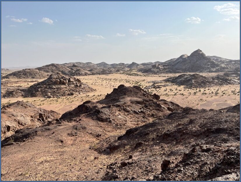 EVM RIWAQ Typical terrain at Balthaga Project, Saudi Arabia